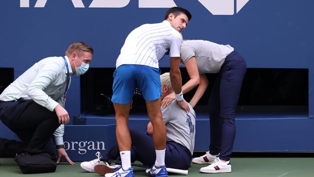 Novak Djokovic US Open disqualification