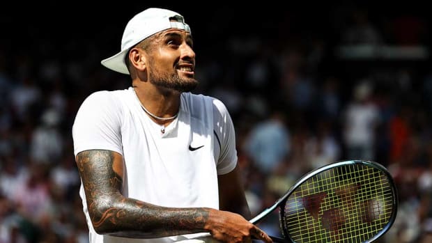 Nick Kyrgios annoyed about drunk fan at Wimbledon