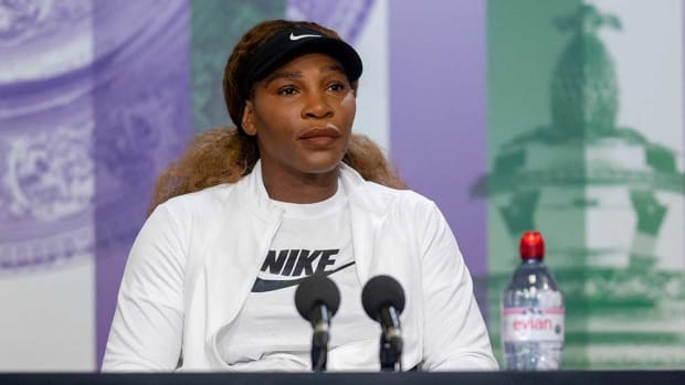 Serena Williams in Wimbledon press conference