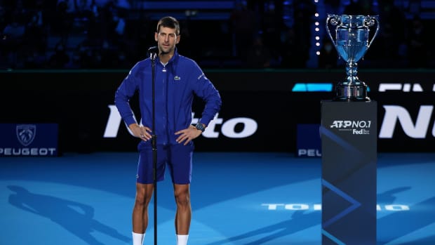 Djokovic retirement statement sets tongues wagging