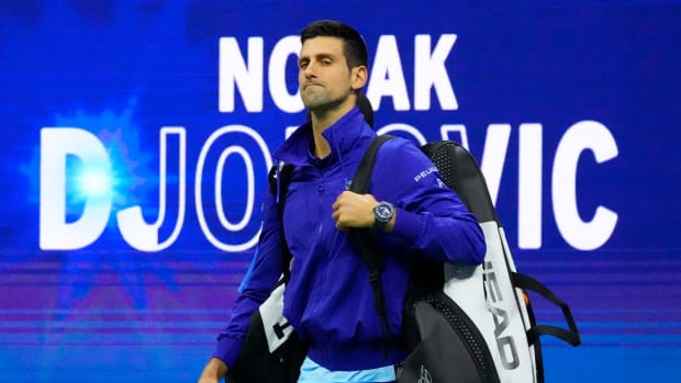 Novak Djokovic at 2021 US Open
