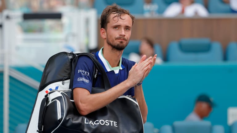 Daniil Medvedev on altercation with booing fan: 'If somebody mocks me, I'm going to respond'