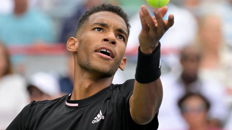 Felix Auger-Aliassime takes down world number one Carlos Alcaraz at Davis Cup