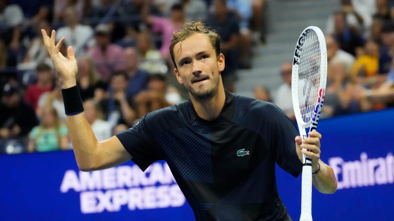 Daniil Medvedev sees 'no reason to cry' about losing world number one spot