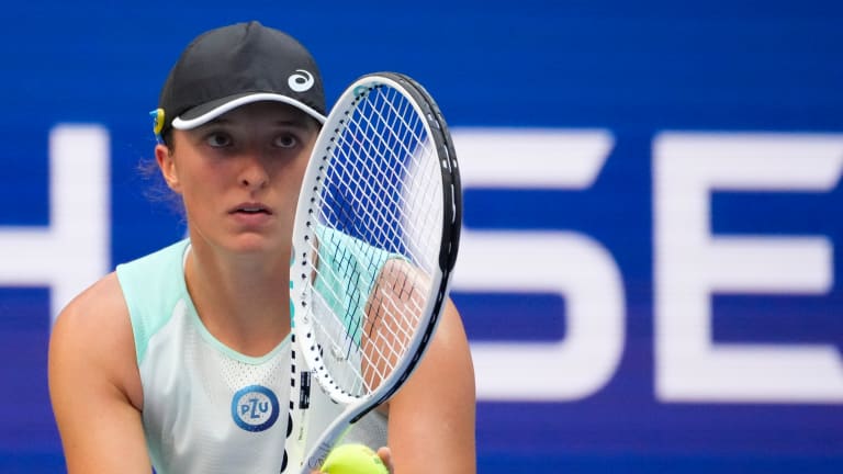 Iga Swiatek forced to find 'another level' to battle past Ajla Tomljanovic in Ostrava