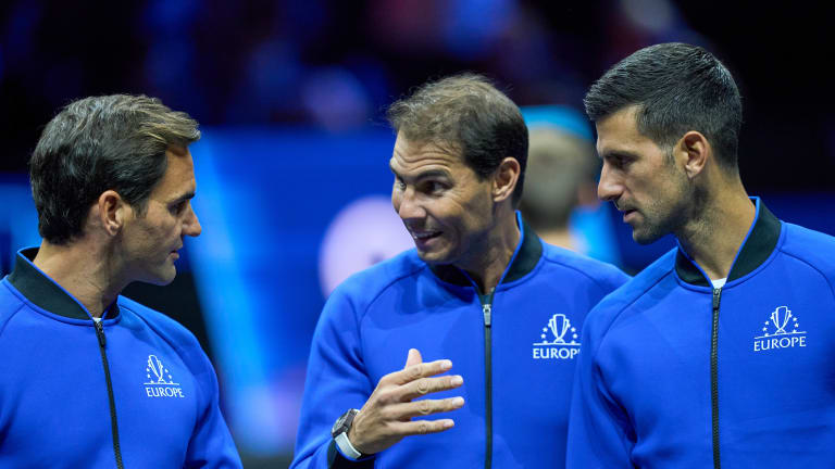 'None of us are even close to the big three,' says top ATP star