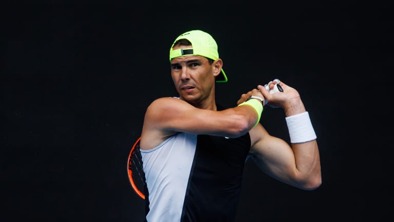 Rafael Nadal dismisses retirement rumour saying: 'I'm here to play tennis'