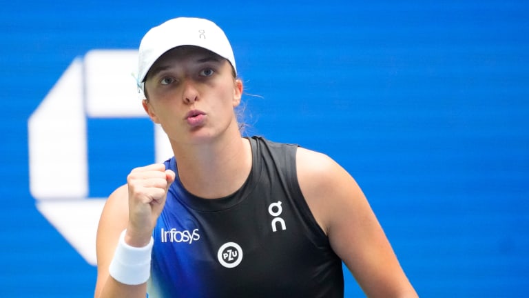 Iga Swiatek survives Sofia Kenin test to reach Australian Open second