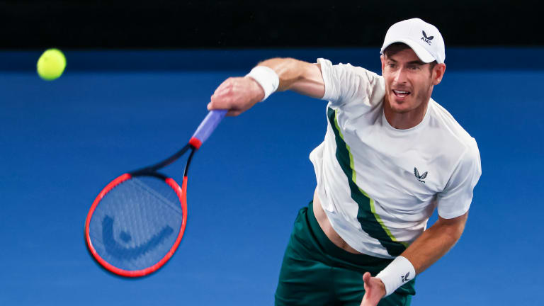 Andy Murray’s first round Australian Open match drove ‘nervous wreck’ mum Judy to drink