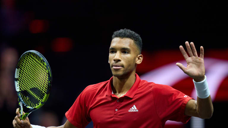 ‘I never expected it to happen like this,’ says Felix Auger-Aliassime on ATP Finals debut