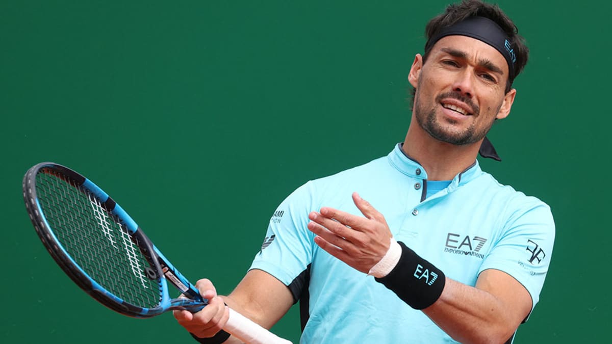 Emporio armani top fabio fognini
