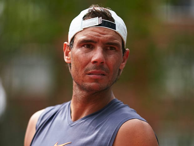 Rafael Nadal practice concern