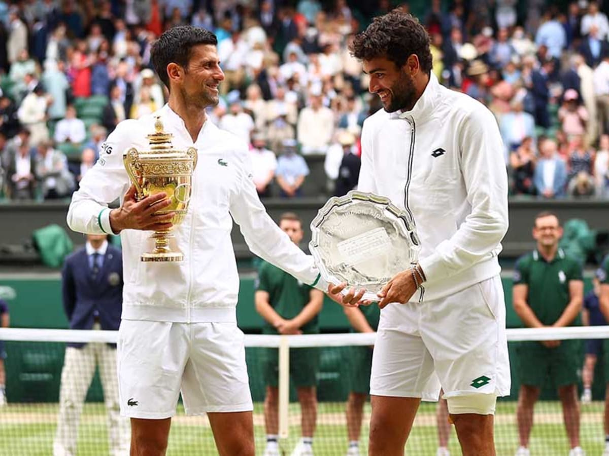 It's Novak Djokovic vs. Matteo Berrettini in Wimbledon Final - The New York  Times