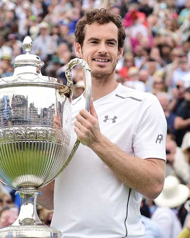 Andy Murray Queen's trophy