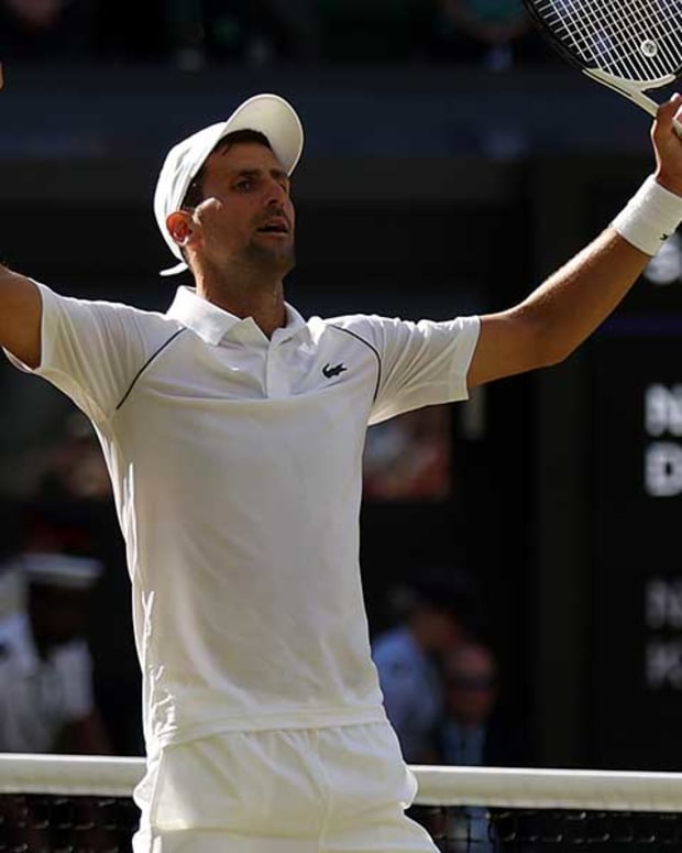 Novak Djokovic Wimbledon tennis perfection