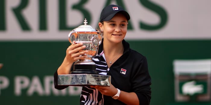 ASHLEIGH BARTY (AUS) TENNIS - FRENCH OPEN - ROLAND GARROS - ATP - WTA - ITF - GRAND SLAM - CHAMPIONSHIPS - PARIS - FRANCE - 2019 © TENNIS PHOTO NETWORK