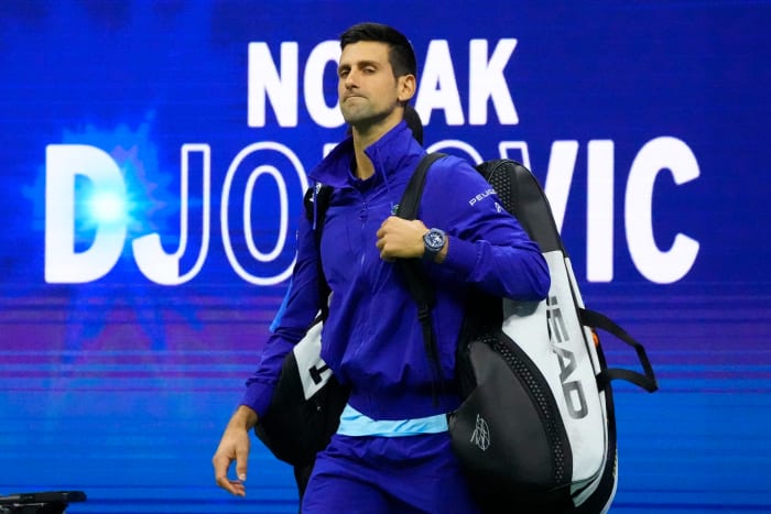 Novak Djokovic at 2021 US Open