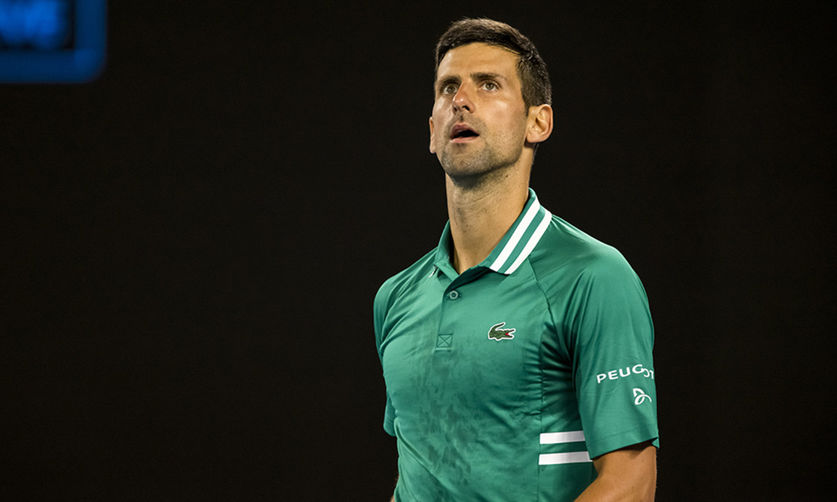 Novak Djokovic Australian Open Green