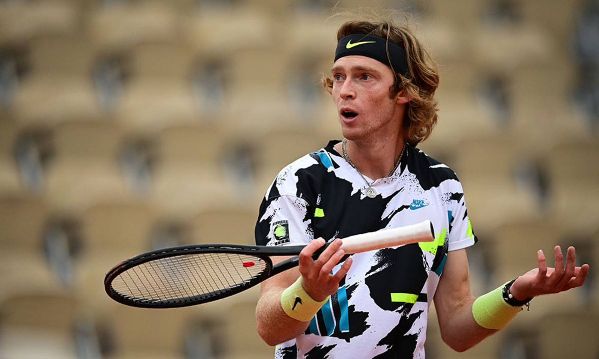 Andrey Rublev confused