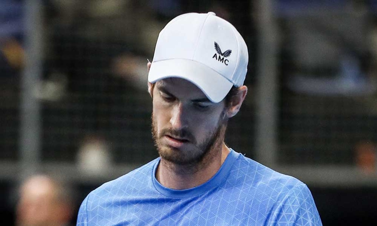 Andy Murray dejected in Antwerp