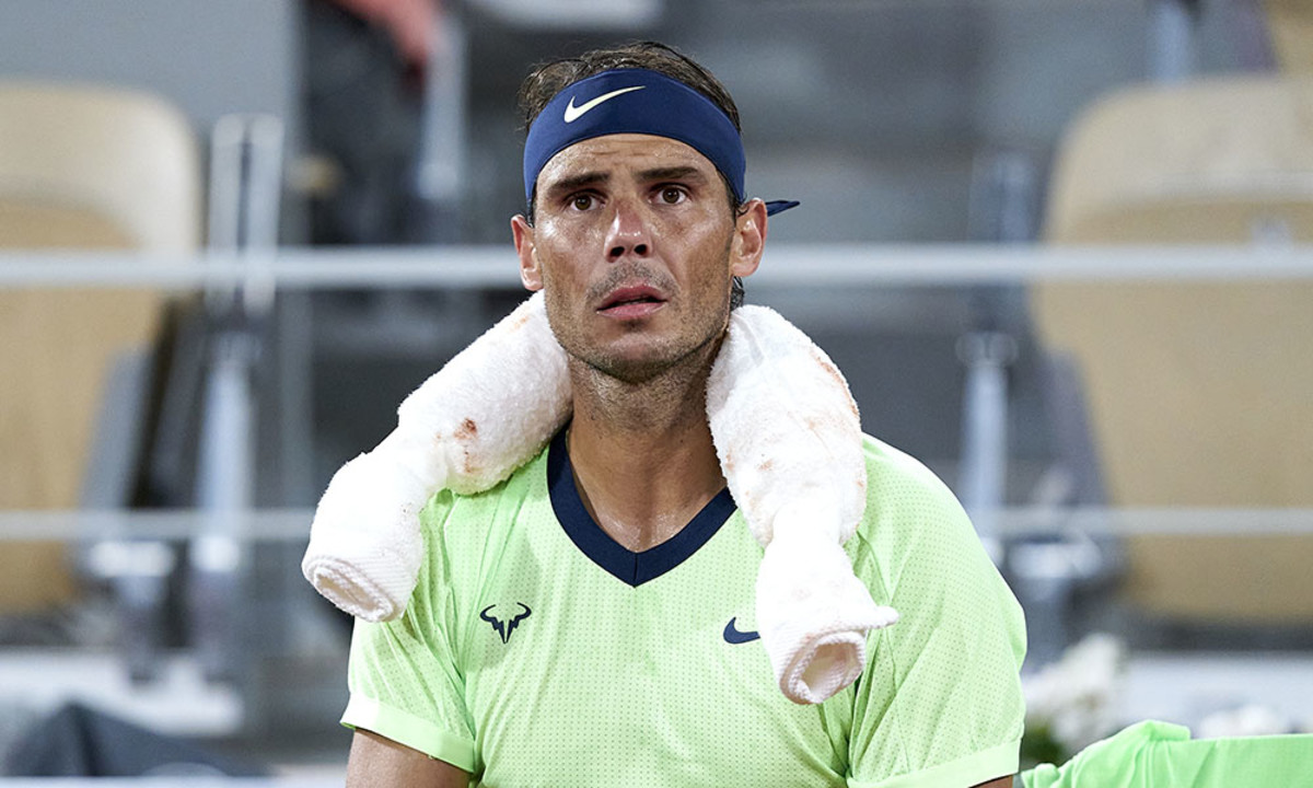 Rafael Nadal sad at French Open
