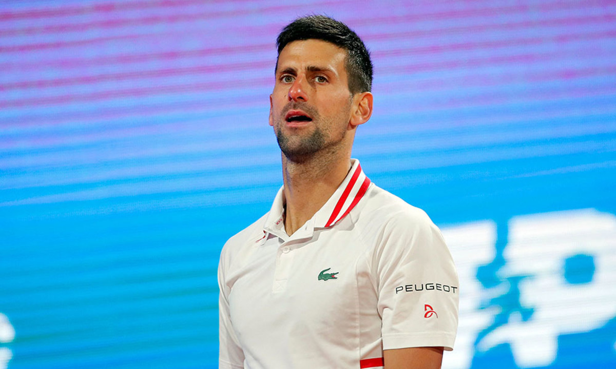 Novak Djokovic at Serbia Open
