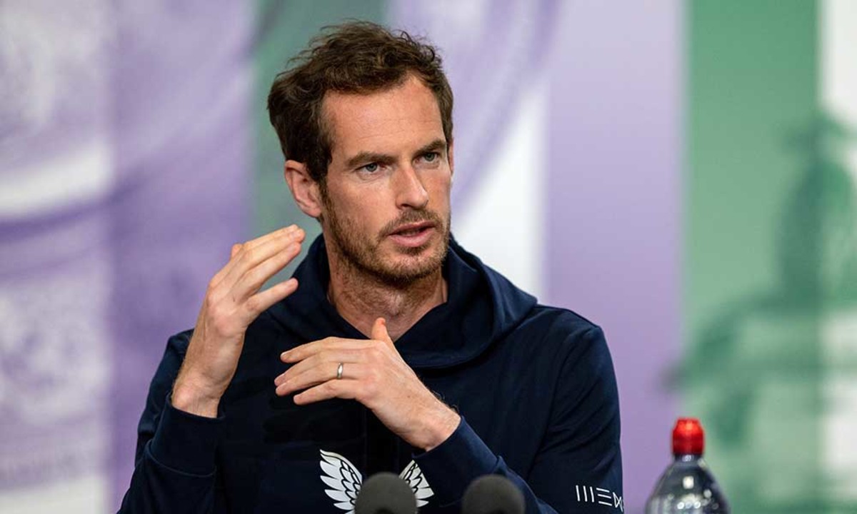 Andy Murray press conference at Wimbledon