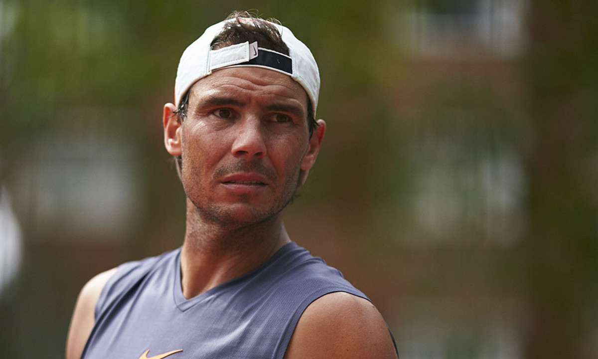 Rafael Nadal practice concern