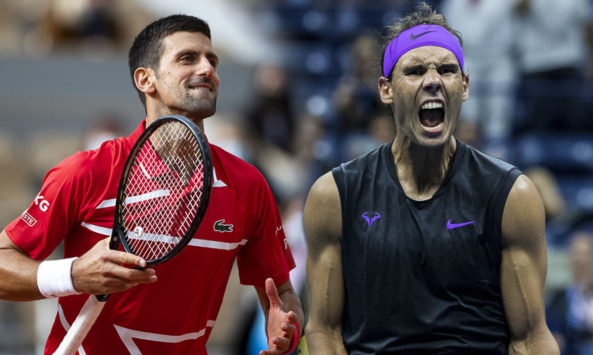 Novak Djokovic and Rafael Nadal - ATP rankings