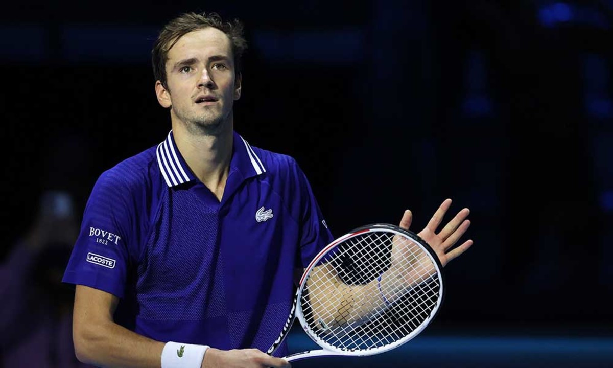 Daniil Medvedev at ATP Finals