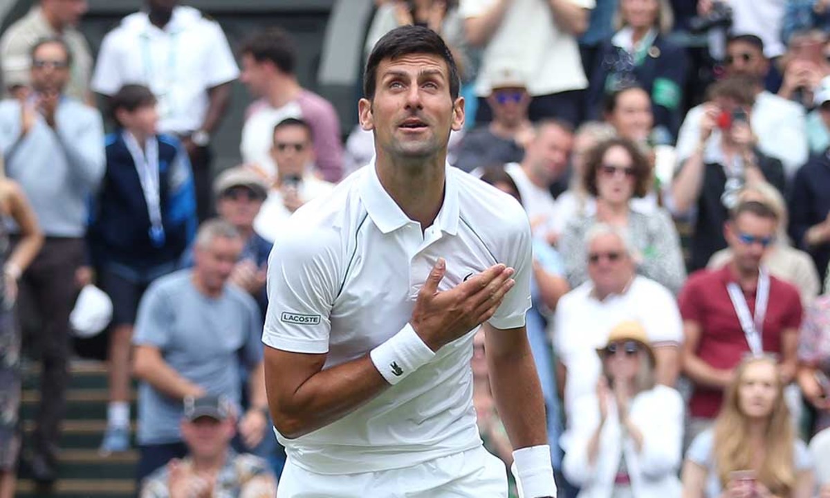 Novak Djokovic proud at Wimbledon