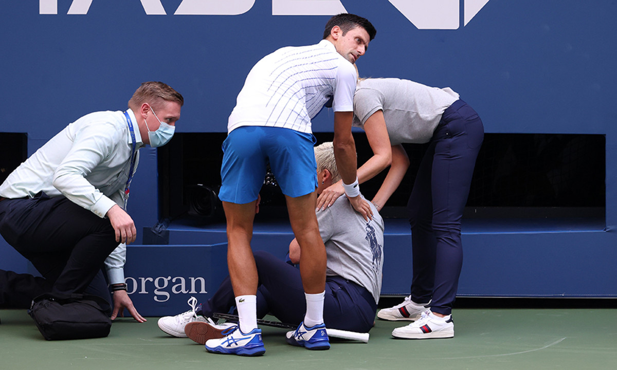 Novak Djokovic US Open disqualification