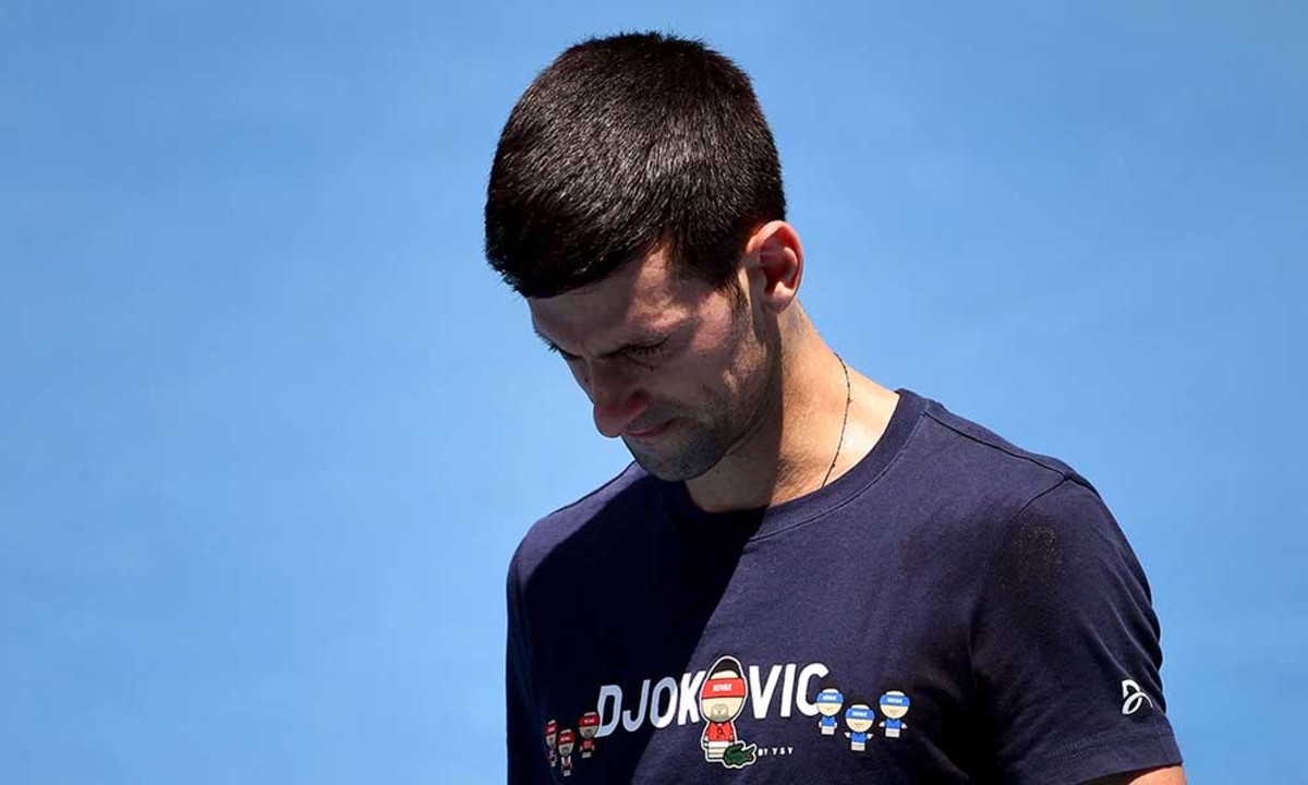 Novak Djokovic disappointed