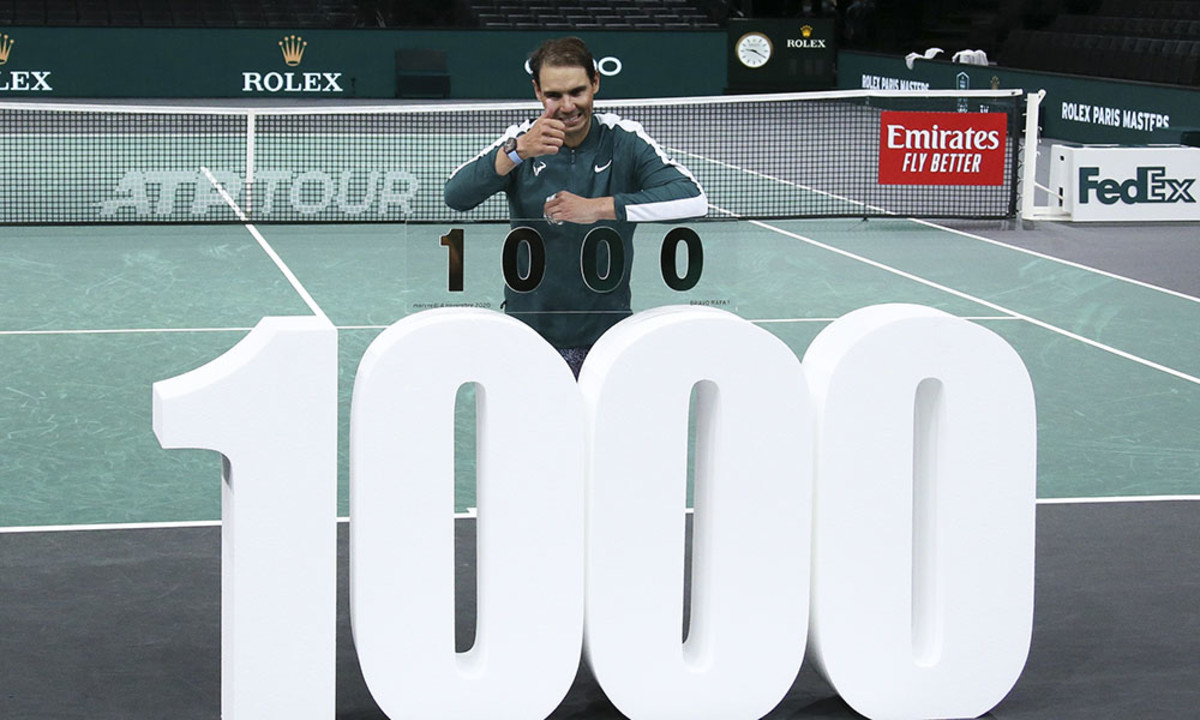 Rafael Nadal 1000 wins