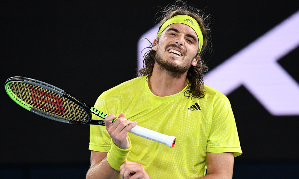 Stefanos Tsitsipas disappointed