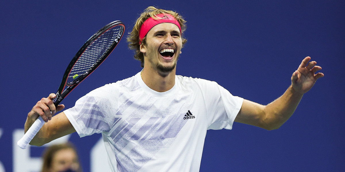 September 11, 2020 - Alexander Zverev in action against Pablo Carreno Busta during a men's singles Semifinal match at the 2020 US Open. (Photo by Simon Bruty/USTA)