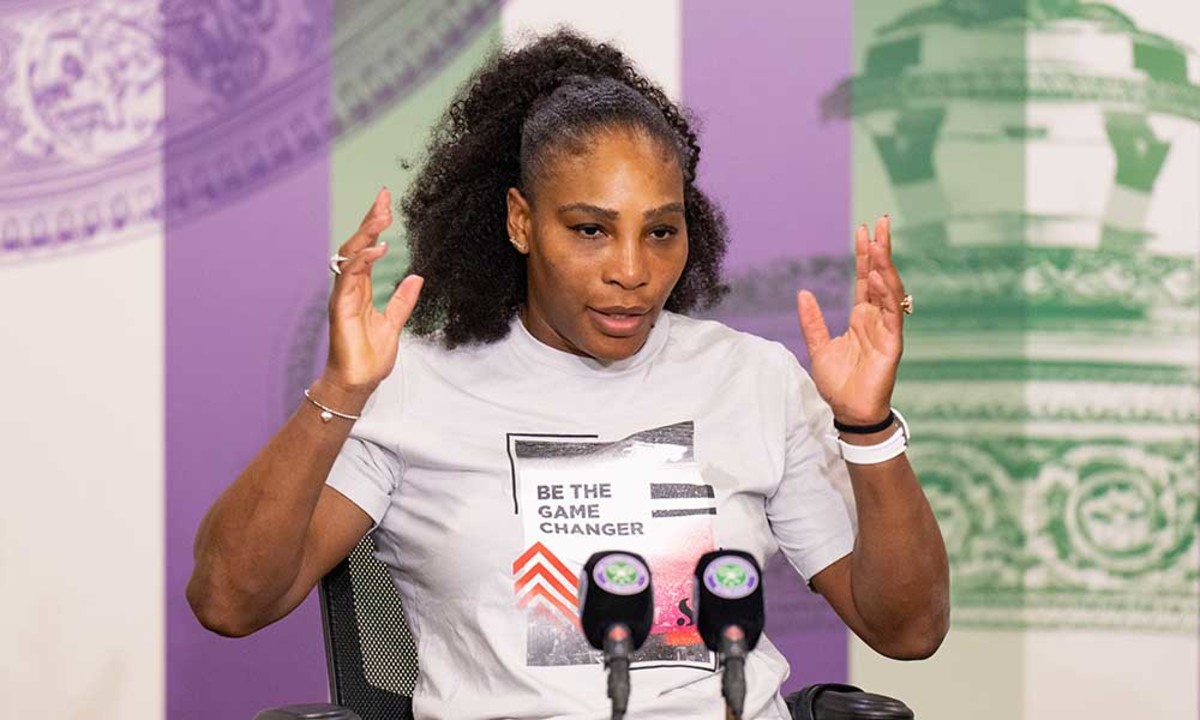 Serena Williams Wimbledon press conference