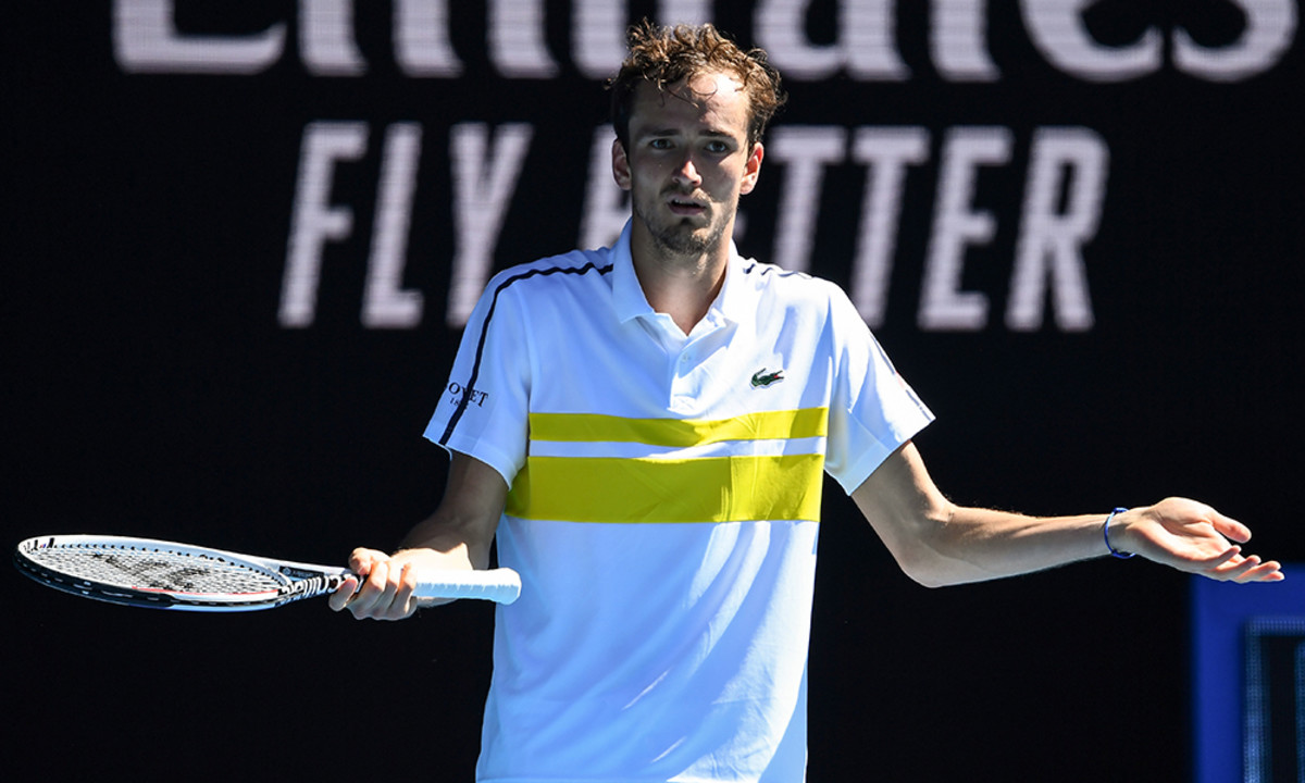 Daniil Medvedev - unhappy with Roland Garros decision