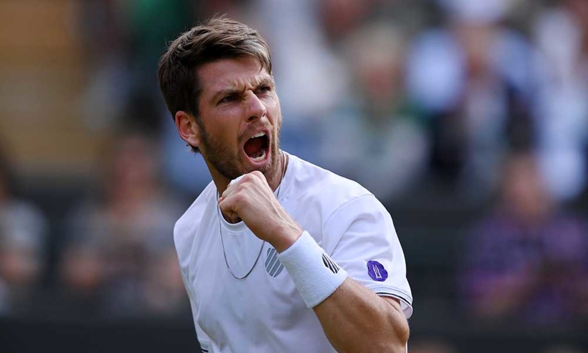 Cameron Norrie celebrates crazy Wimbledon win