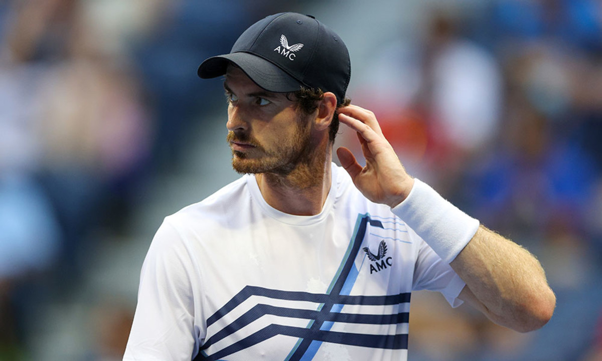 Andy Murray glare at Stefanos Tsitsipas at US Open