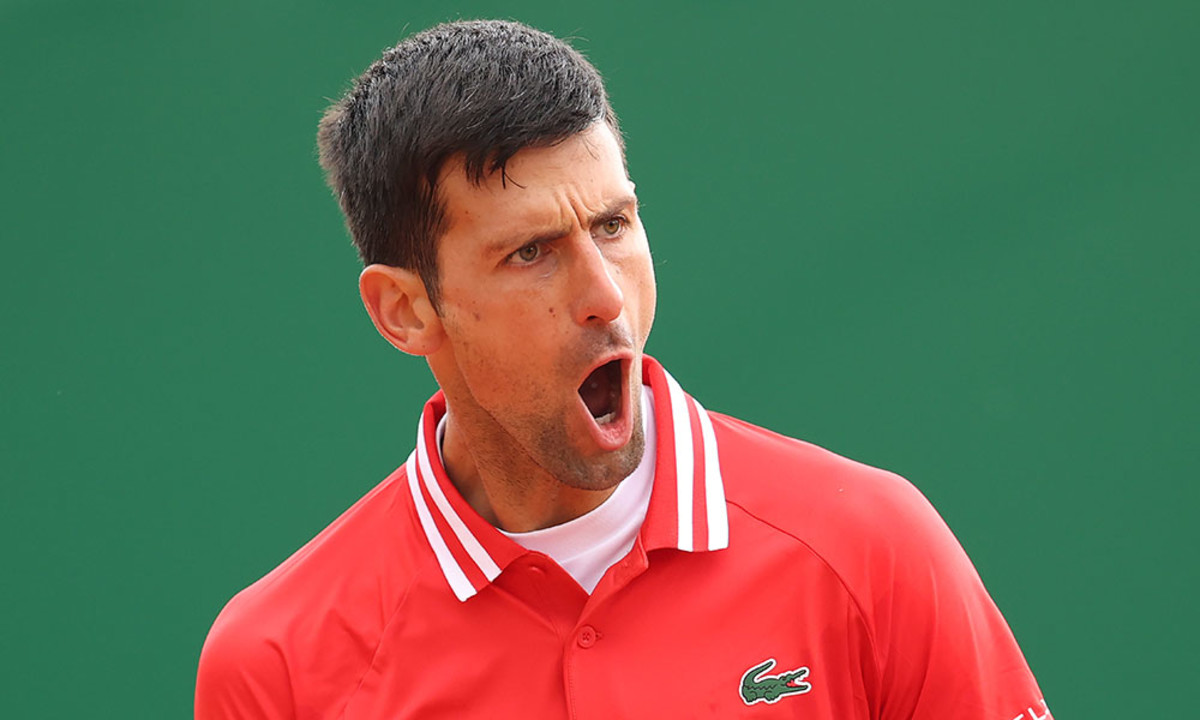 Novak Djokovic roar Monte Carlo Masters