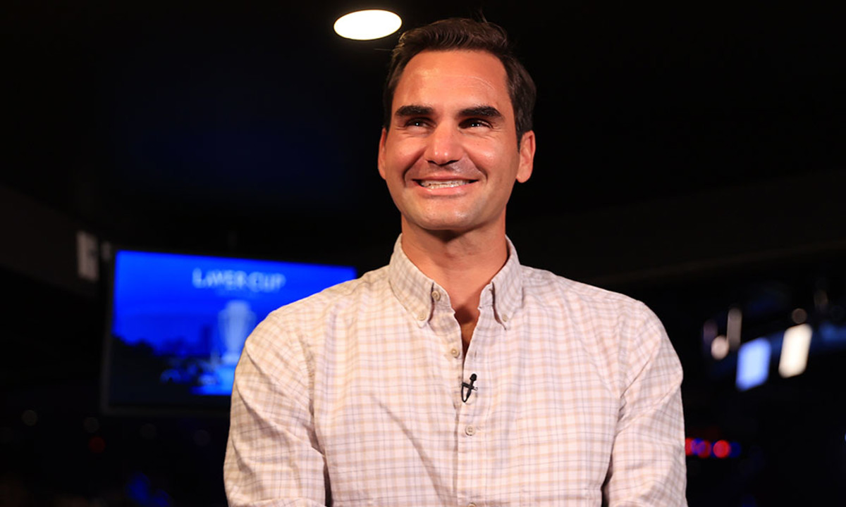 Roger Federer interview Laver Cup