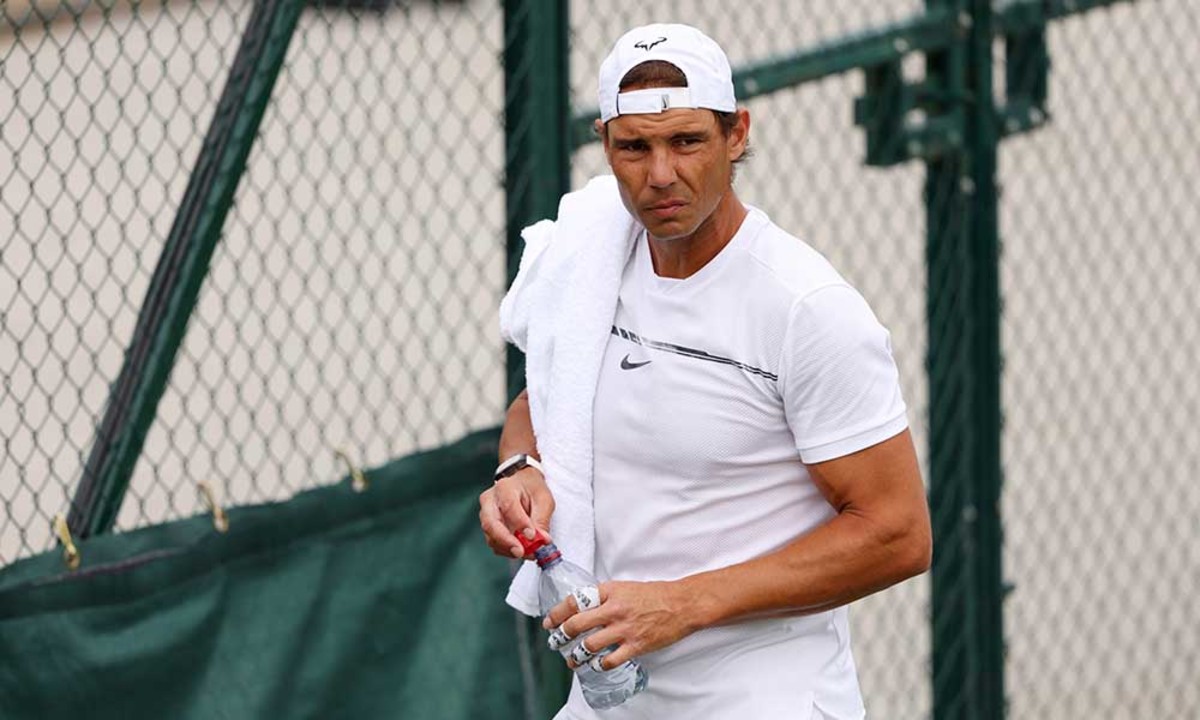 Rafael Nadal not super happy before Wimbledon