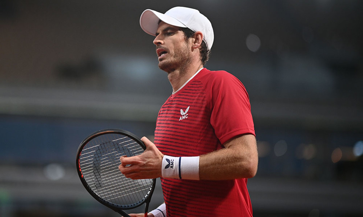 Andy Murray at Roland Garros