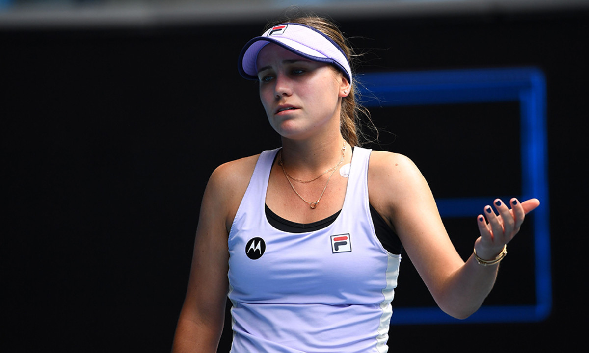 Sofia Kenin Australian Open defeat