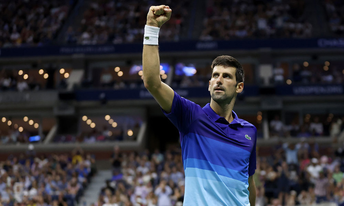 Novak Djokovic salutes US Open crowd